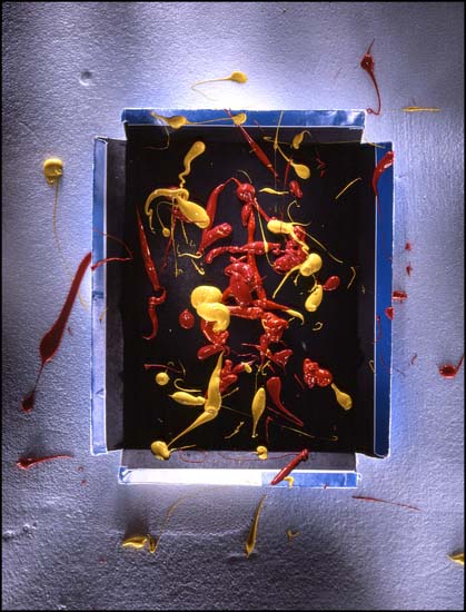 author : Jeremy Webb                    title: red/yellow paint
