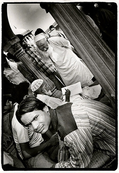 author: Stefan Rohner
title: Priest at Jama Masjid mosque, Old Delhi.